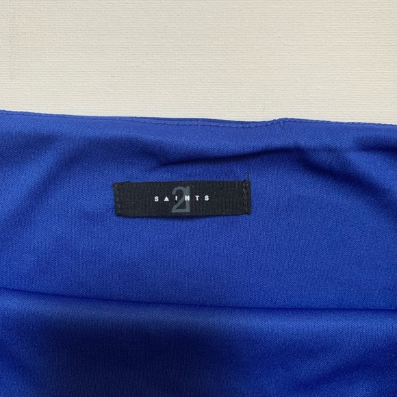 21 saints Cropped blue tank - Picture 2 of 2